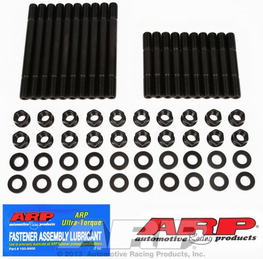 Head Stud Kit, Hex Nut fits SB Ford 289-302 Windsor 5.0L OEM Heads Or AFR 185 With 7/16" Holes