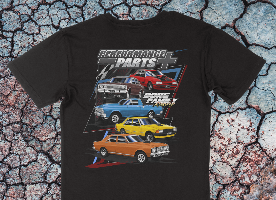 BORG PERFORMANCE PARTS PLUS T-SHIRT M