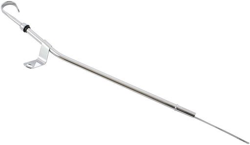 AF64-2306C- Holden V8 Rear Sump Engine Dipstick - Chrome Plated Steel Suit 253-308 HQ-WB and LH-UC Torana 