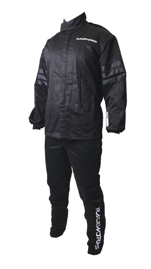 VPR-254BK-XL- RACEWORKS RACE PANTS 2PC 2LAYER SFI APPROVED 