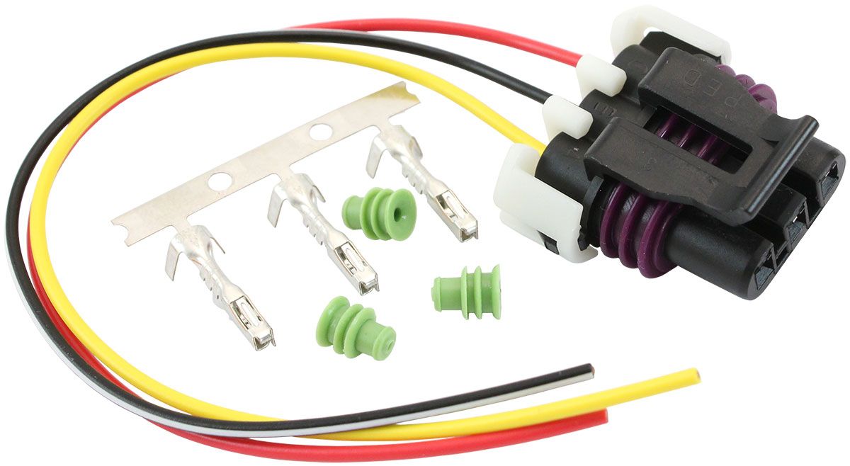 AF49-1596- GM LS Mass Air Flow Pigtail Connector  Includes Spare terminalsand seals 