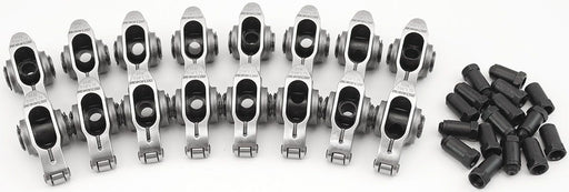 AF95-1228- Aeroflow Ford Cleveland Stainless Steel Roller Rocker Set 7/16" Stud Mount, 1.73 Ratio, Set of 16 