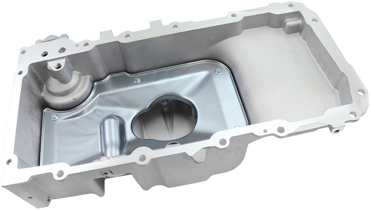AF82-2306 - AEROFLOW STANDARD CAST REAR SUMP OIL PAN FITS GM LS & HOLDEN VE VF 