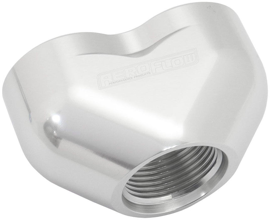 BILLET 3 PORT ORB U-BLOCK - SILVER