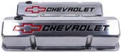 PROFORM DIE-CAST ALUMINIUM SLANT EDGE VALVE COVERS SUIT SB CHEV - POLISHED