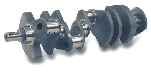 SCAT FORGED 4340 STANDARD WEIGHT CRANKSHAFT, 4.000" STROKE, USE 6.200" SB CHEV RODS, 2.75" MAINS