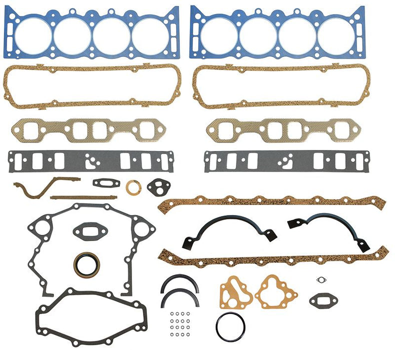 Full Engine Gasket Setwith Neoprene Rear Main Seal Holden 253-308 V8 