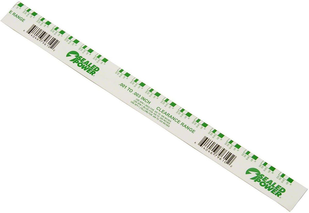 Plastigage (Plasti Gauge) (Green Strip) .001"-.003" Measurement Range  SPG-1
