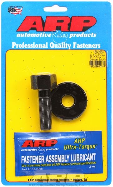 Harmonic Balancer Bolt, Hex Head Black Oxide, fits SB/BB Ford 289-460 5/8-18 Thread x 2.050" UHL (Not Cleveland)