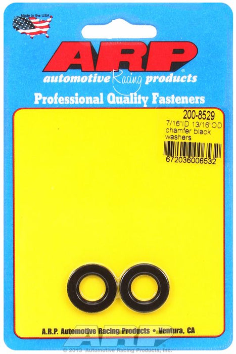 ARP Special Purpose Washer 7/16" I.D, 13/16" O.D .120" Thick with Chamfer (2-Pack) 