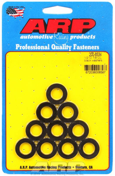 Special Purpose Washer 1/2" I.D, .875" O.D .120" Thick (10-Pack)