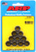 ARP Hex Nut With Flange, Chrome Moly 3/8" UNF Thread x 9/16" Socket (10-Pack)         