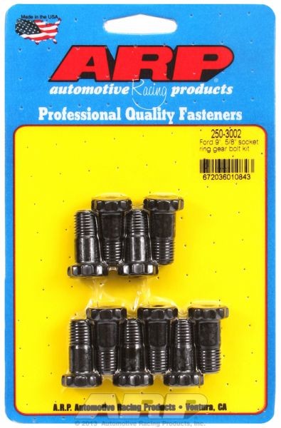 ARP RING GEAR BOLT KIT SUIT FORD 9" (5/8" SOCKET SIZE)