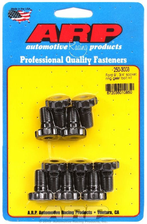 ARP RING GEAR BOLT KIT SUIT FORD 9" (3/4" SOCKET SIZE)