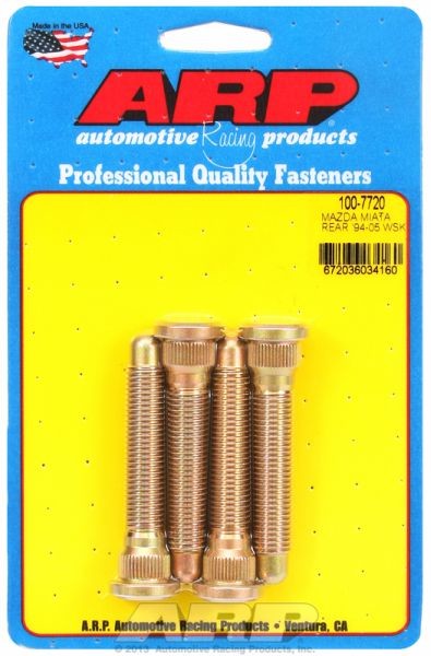 ARP Competition Wheel Studs fits Mazda Miata Rear wheels (1994-05), M12 x 1.25 (4PK)    