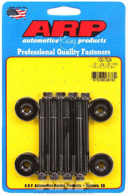 Valve Cover Bolt Kit, Hex Black Oxide Suit GM LS Series