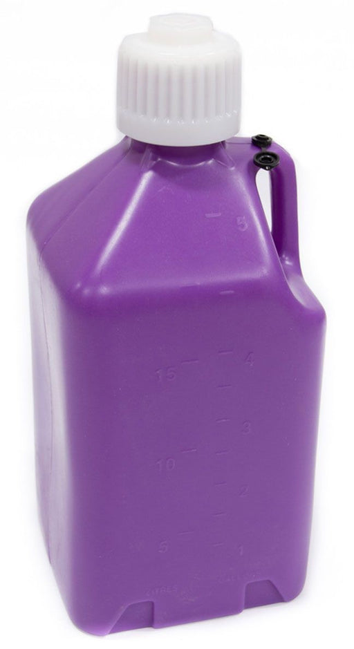 5 GALLON (18.9L) SQUARE UTILITY JUG - PURPLE [COLOUR:PURPLE]