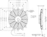 MARADYNE CHAMPION SERIES 11" REVERSIBLE THERMO FAN 2