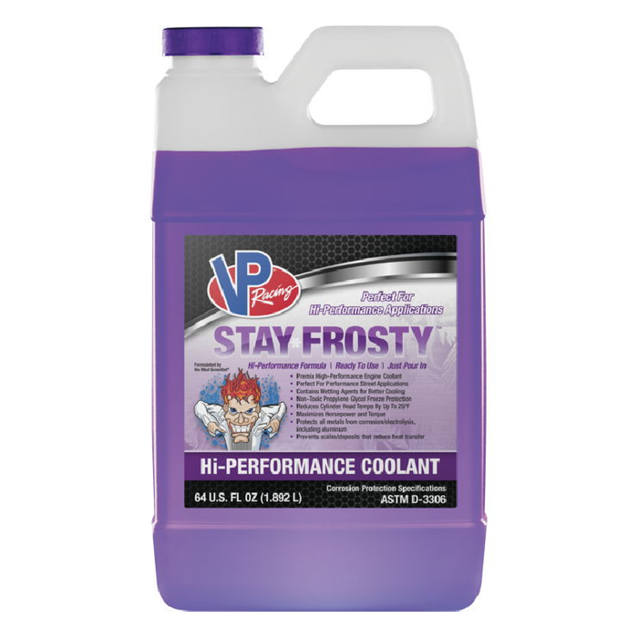 VP RACING STAY FROSTY HI PERFORMANCE COOLANT VP 1 GALLON (3.79L)