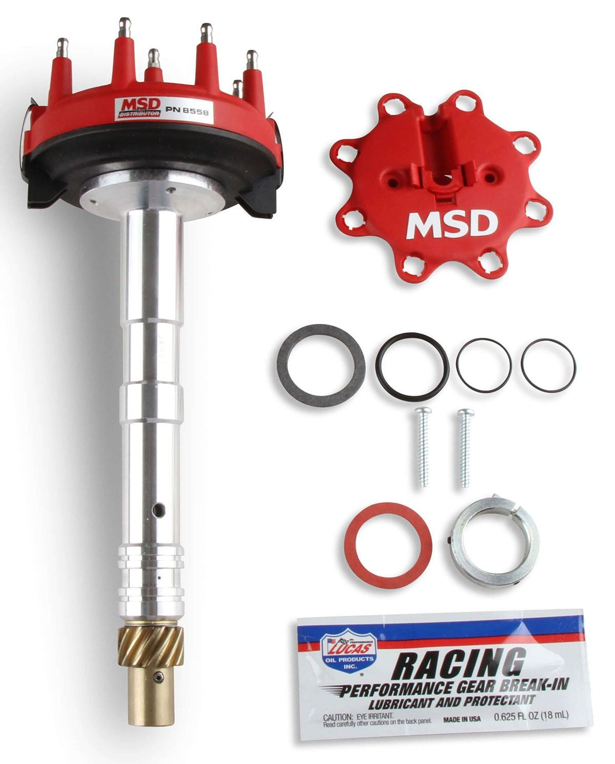 MSD8558 MSD PRO-BILLET CRANK TRIGGER DISTRIBUTOR SUIT SB / BB CHEV ...