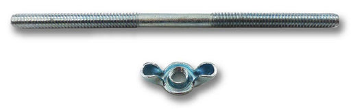 AIR CLEANER STUD & WINGNUT 1/4-20 X 6 LONG SUIT STEEL AIR CLEANER