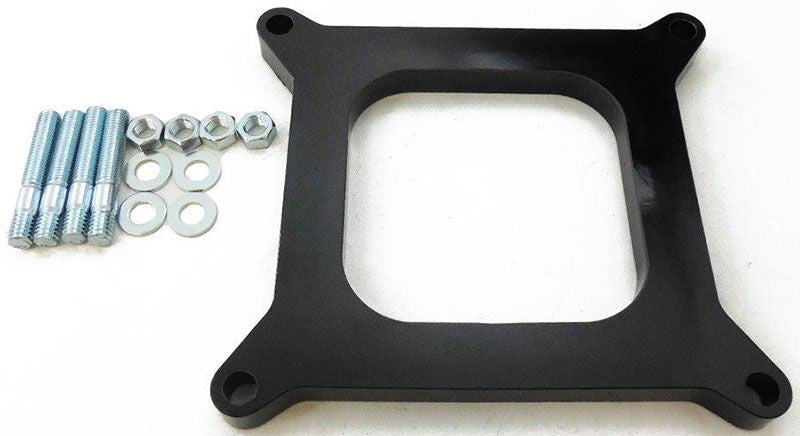 thumbnail image 2 of Holley Edelbrock CARBURETOR SPACER PHENOLIC 4 Bbl Carb Spacer 1" 1 Inch Aluminum 2 of 11