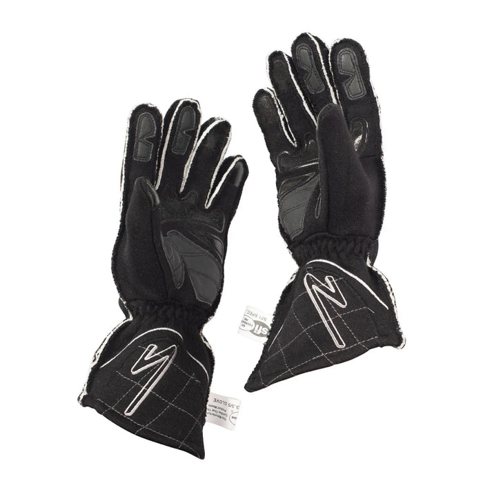 ZAMP ZR-50 SFI 3.3/5 RACE GLOVES BLACK RG10003XL XLARGE
