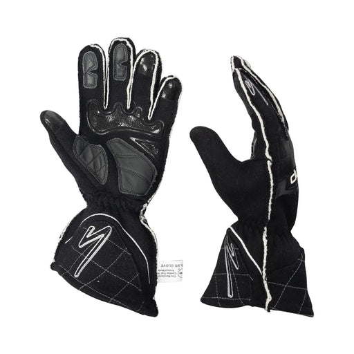 ZAMP ZR-50 SFI 3.3/5 RACE GLOVES BLACK RG10003XL XLARGE