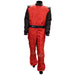 ZAMP ZR-50F FIA RACE SUIT, RED/BLACK - LARGE