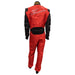 ZAMP ZR-50F FIA RACE SUIT, RED/BLACK - SMALL