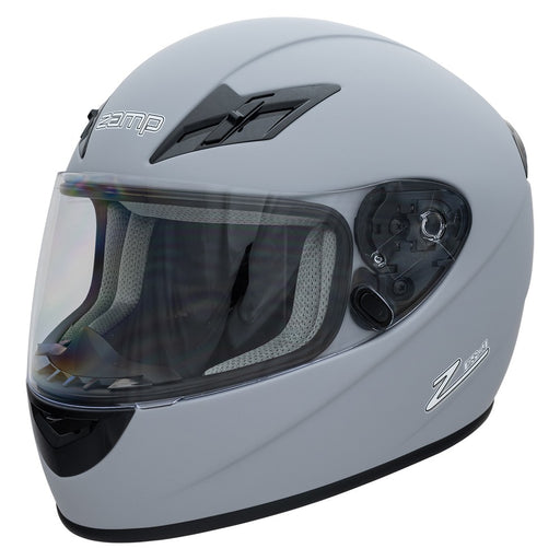 ZAMP HELMET FS-9  SOLID WHITE SNELL M2020D & DOT - MEDIUM 