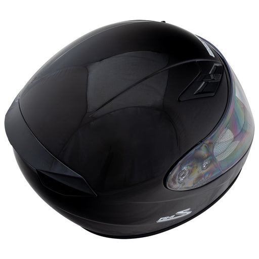 ZAMP HELMET FS-9 SOLID BLACK SNELL M-2020D & DOT - LARGE