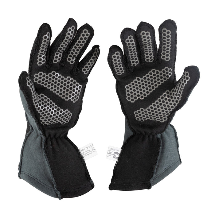 ZAMP ZR-60 SFI RACE GLOVES - SMALL BLACK   