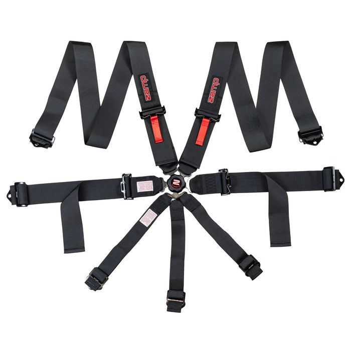 ZAMP 3" 7 POINT HARNESS CAM LOCK SFI 16.5 BLACK
