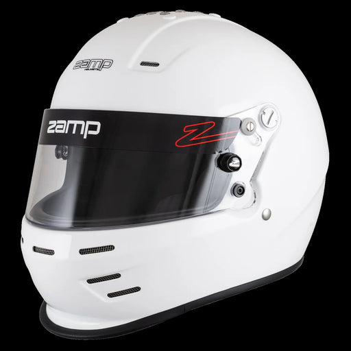 ZAMP HELMET RZ-38 WHITE, SNELL SA2025 - LARGE