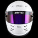 ZAMP HELMET RZ-38 WHITE, SNELL SA2025 - SMALL