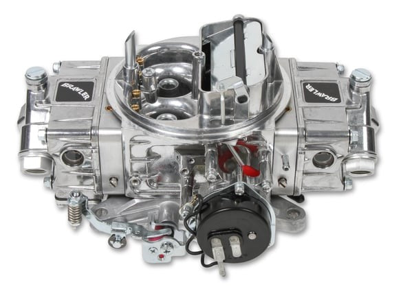 600 CFM BRAWLER DIECAST CARBURETOR 4BBL MECHANICAL SECONDARY, ELECTRIC CHOKE 