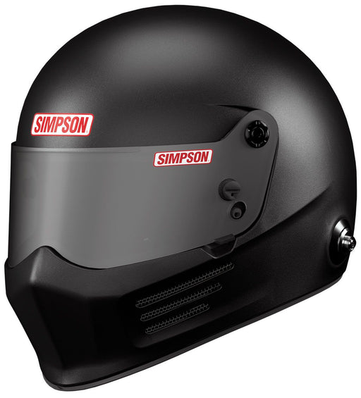SI9200048- Simpson Bandit Helmet, Matte Black, X-LargeSnell SA2025 Rated 