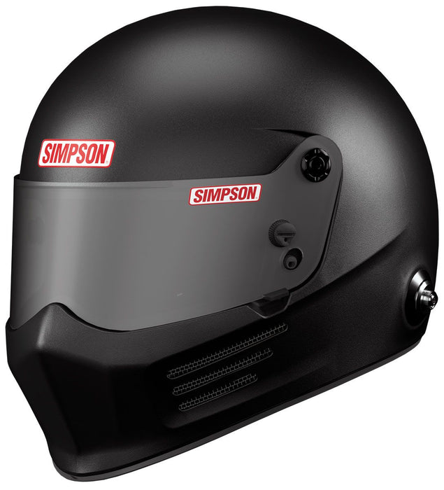 SI9200048- Simpson Bandit Helmet, Matte Black, X-LargeSnell SA2025 Rated 