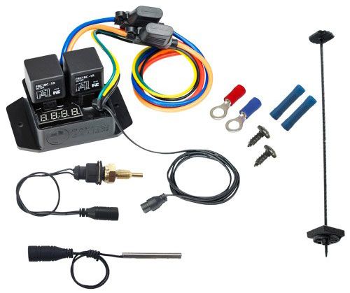 dc0448- DAVIES CRAIG DIGITAL THERMATIC FAN SWITCH WITH 1/8" NPT TEMP SENSOR 