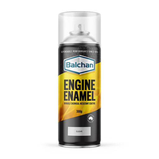 Balchan Engine Enamel Clear Spray Paint 300g - BAL102009 