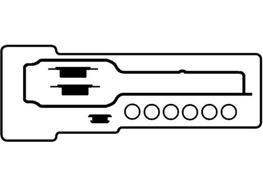 PERMASEAL VALVE COVER GASKET KIT SUIT FORD 6 CYL BARRA