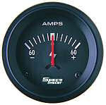 SPECO METER STREET SERIES 2" AMMETER GAUGE 0-60-0 AMP 