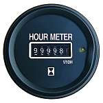 SPECO METER HOUR METER GAUGE 2" 12/24V