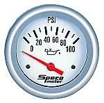 SPECO METER PRO SERIES 2-5/8" ELECTRIC OIL PRESSURE GAUGE 0-100psi 