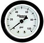 SPECO METER SPORTS SERIES 1-1/2" MECHANICAL EFI FUEL PRESSURE GAUGE 0-100psi