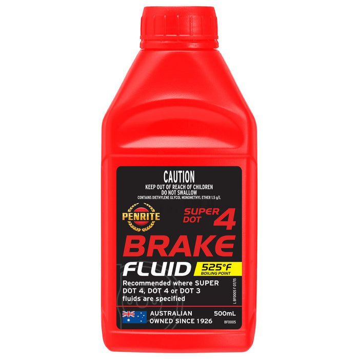Penrite Super DOT 4 Brake Fluid 500mL - BF0005 