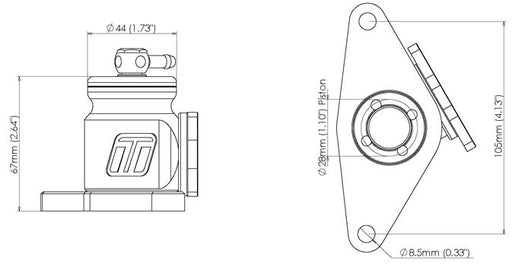 TURBOSMART KOMPACT PLUMB BACK SUBARU