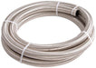 100 SERIES STAINLESS STEEL BRAIDED HOSE -4AN 15 METRE LENGTH