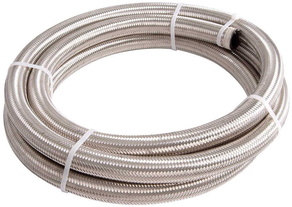 100 SERIES STAINLESS STEEL BRAIDED HOSE -4AN 4.5 METRE LENGTH